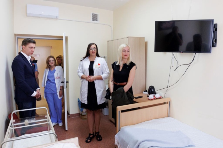 Jonavos ligoninėje atnaujintas akušerijos ginekologijos skyrius 3